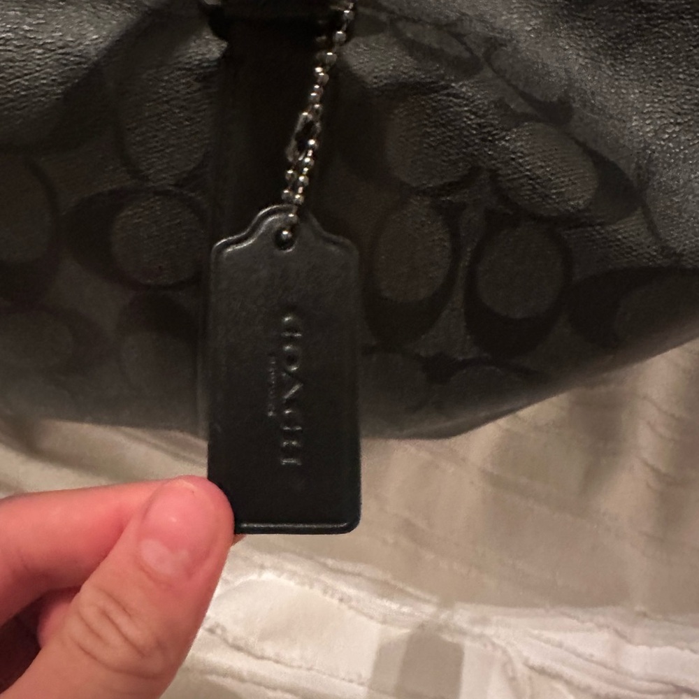 Coach black monogram duffel bag - Picture 6 of 6